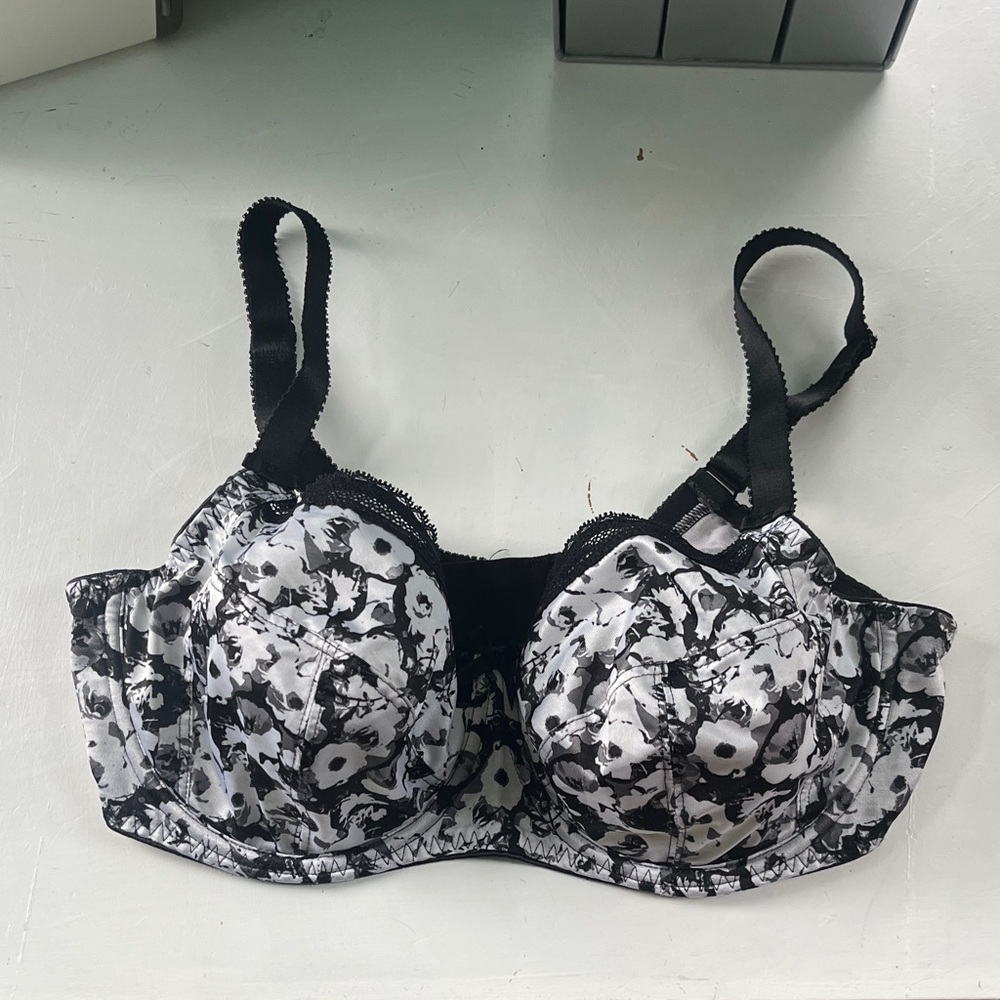 Fantasie Mya side support satin bra, 34E UK / 34DDD (3D) US